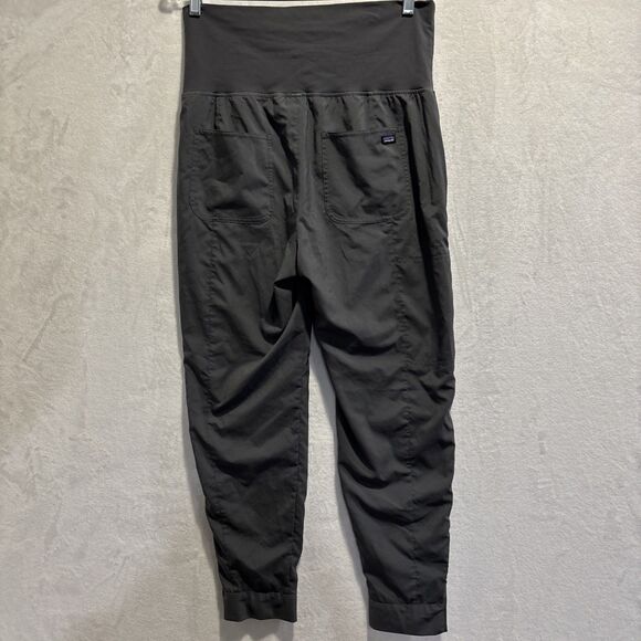 Patagonia Women's Light & Lined Studio Travel Pants Pockets Gray Size Medium - Picture 6 of 13